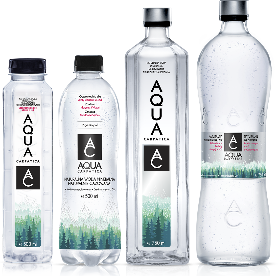 butelki aqua carpatica